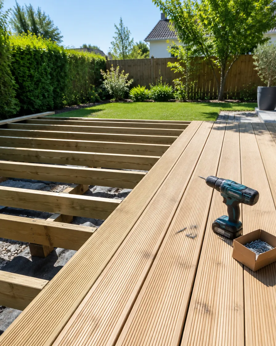 Deck de madera